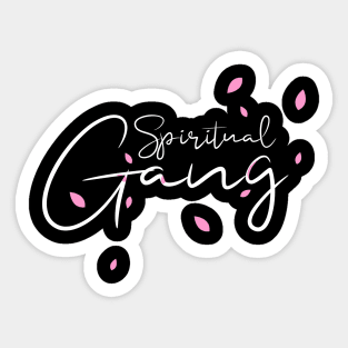 Spiritual Gang yoga design Sticker